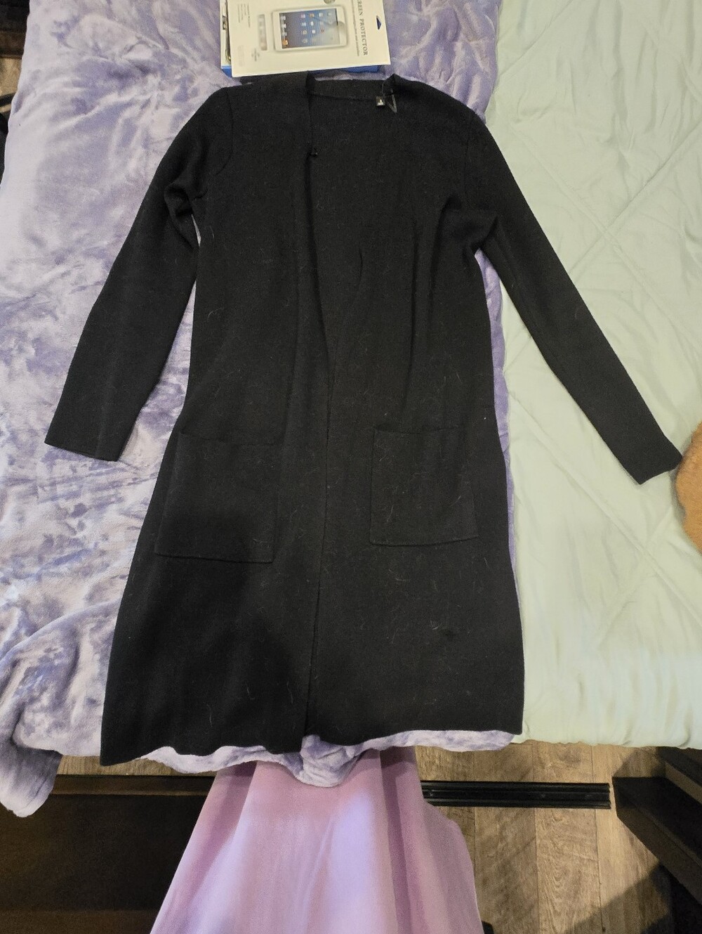 Black Long Sleeve Cardigan